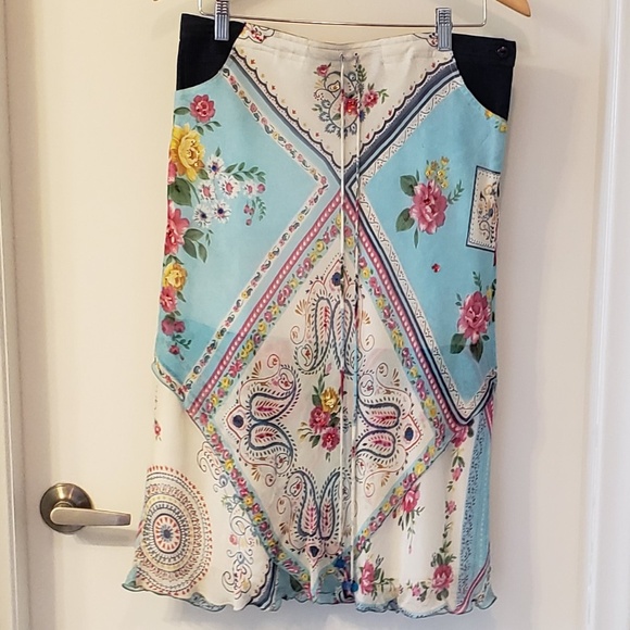 Rene Derby Dresses & Skirts - Rene Derby Floral Boho Skirt Size M